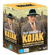 KOJAK The Complete Collection Series & Movies 35 DVD Set NEW (USA Compatible)