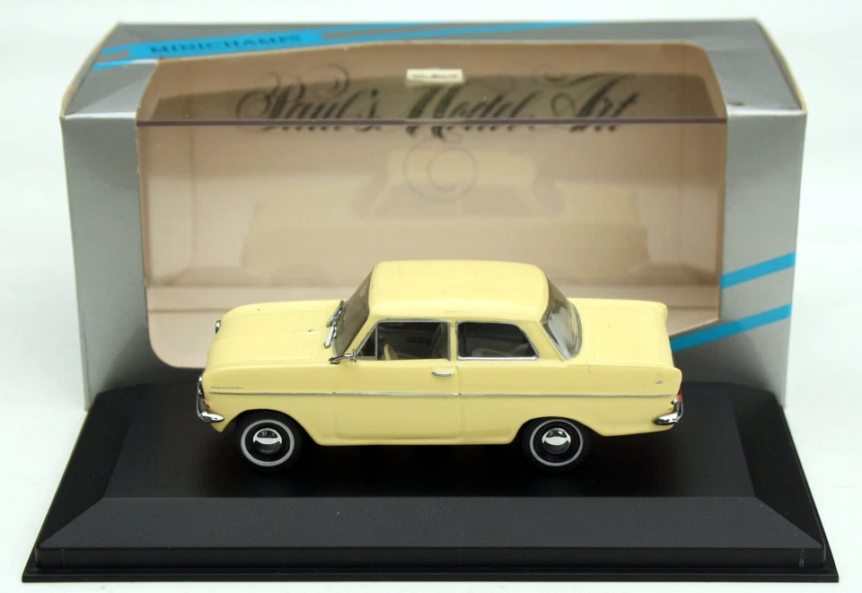 Opel Kadett A Limousine Bj. 1962-1965, Giallo, Minichamps-Modell Im M.1:43 , - Immagine 3 di 4