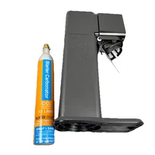 SodaStream Source Sparkling Water Maker Black w/ Starter CO₂ Carbonator Tested