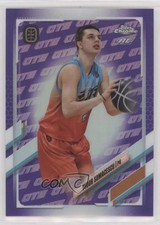 2021 Chrome OTE Overtime Elite Purple & Pink Refractor /299 Tudor Somacescu 0it8