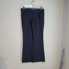 Banana Republic Sloan Fit Dress Pants Womens 0 Blue Twill Stretch Workwear