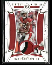 2022 National Treasures #CEN-DAH DeAndre Hopkins Century Materials Gold #/49
