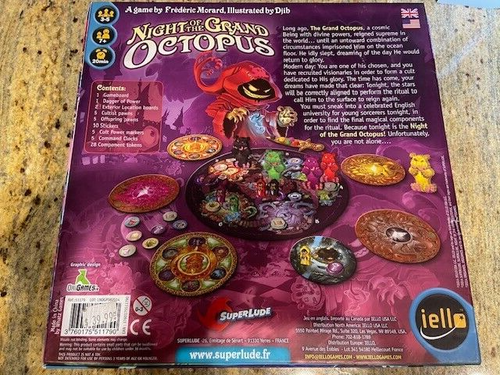 Night Of The Grand Octopus Board Game by Iello, Complete, Pre-Owned - Picture 2 of 14