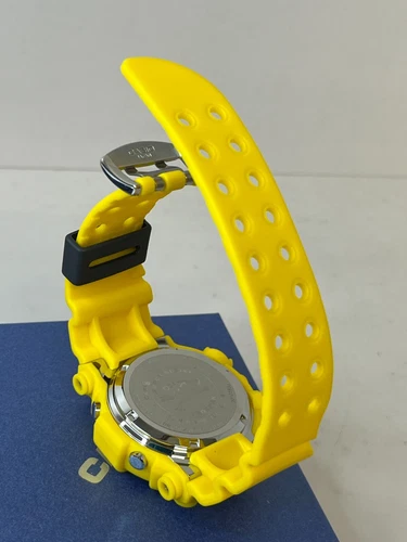 CASIO G-SHOCK GF-8250-9JF Yellow Rubber Solar Digital Watch FROGMAN Unused Japan - Picture 20 of 24