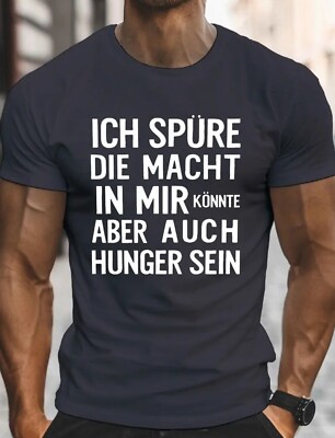 Fun Shirt ''Ich spüre die Macht in mir'' Herren T-Shirt S-5XL Nerd Spruch Star