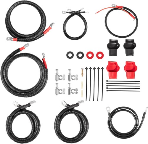 Battery Cables Kit for Dodge RAM Truck Gen 3 2003-2007 24 Valve Cummins 5.9L - Picture 10 of 13