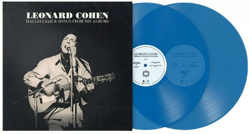 Leonard Cohen - Hallelujah & Songs from His Albums. Blue Vinyl 2LP Album SEALED