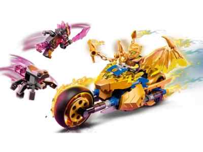 Lego Jay's Golden Dragon Motorbike 71768 NINJAGO Minifigure