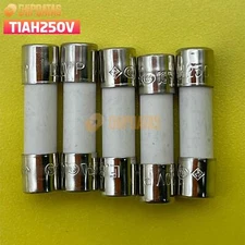 10pcs T1AL250V, T1A 250V, T1 L250V, T1L250V cartridge CERAMIC fuses 5X20mm NEW
