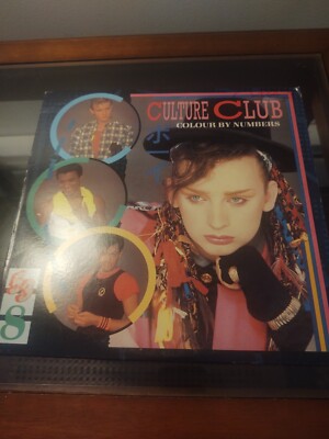 CULTURE CLUB COLOUR BY NUMBERS Vinyl LP RECORD Album Boy George QE ...