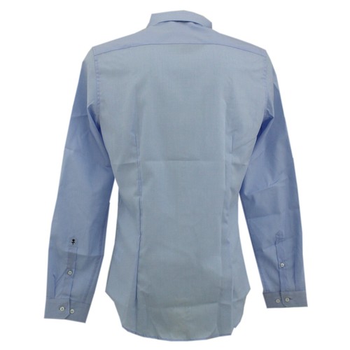 SEIDENSTICKER Herren langarm Hemd Baumwolle Slim lightblue blau 29834 - Picture 2 of 2