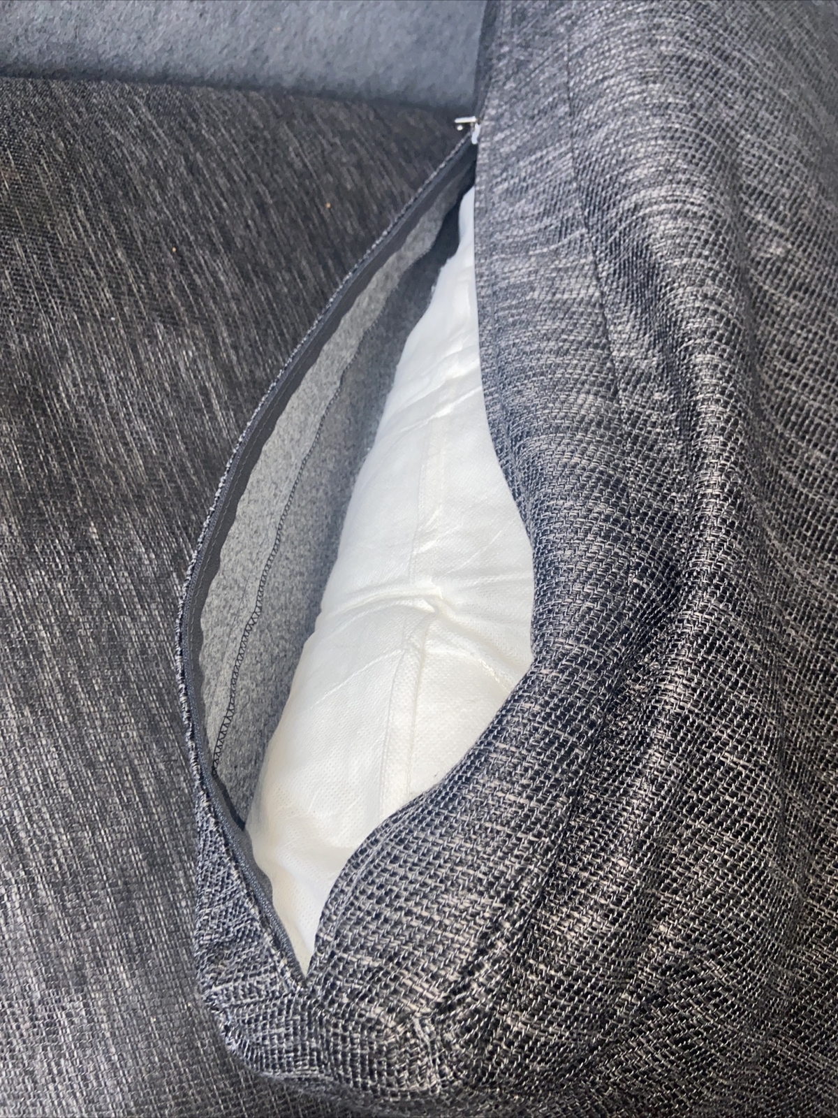 Large Sofology Grey Corner Sofa eBay