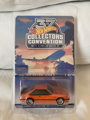ホットウィール 37th LAコンベンション 1993 マスタング コブラR 2023 Hot Wheels 37th LA Convention '93 Mustang Cobra Fox Body and