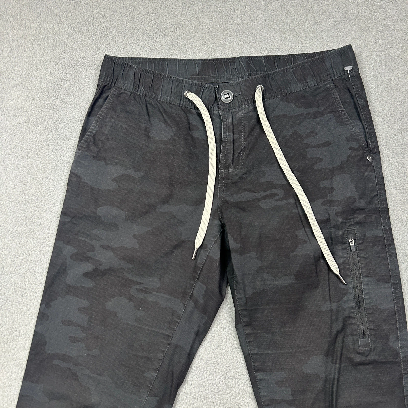 vuori camo ripstop duraterra hiking drawstrings pants