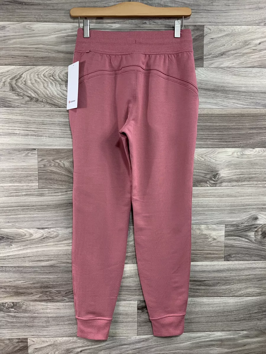 Lululemon Warm Down Jogger HR Micro Modal Fleece Size 4 Brier Rose