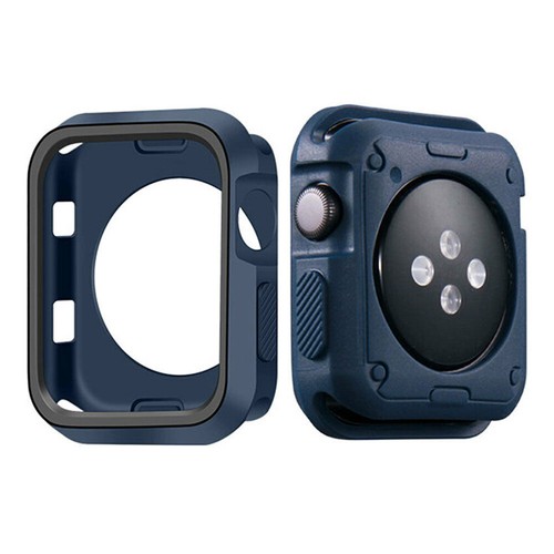 Cover Bumper Rubber Shell Case For Apple Watch Ultra2 Ultra 9 8 7 6 - 1 SE - Picture 12 of 22