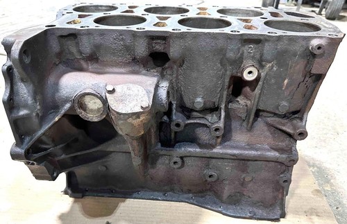 VW VR6 2.8L 24V BDF ENGINE BLOCK BARE MANUAL TRANSMISSION 2002-2005 GTI GLI IOWA - Picture 4 of 6