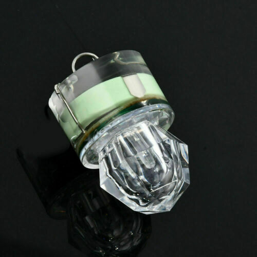 Flash LED Deep Drop Underwater Fishing Light Diamond Squid Strobe Bait Lure Lamp - Picture 16 of 17