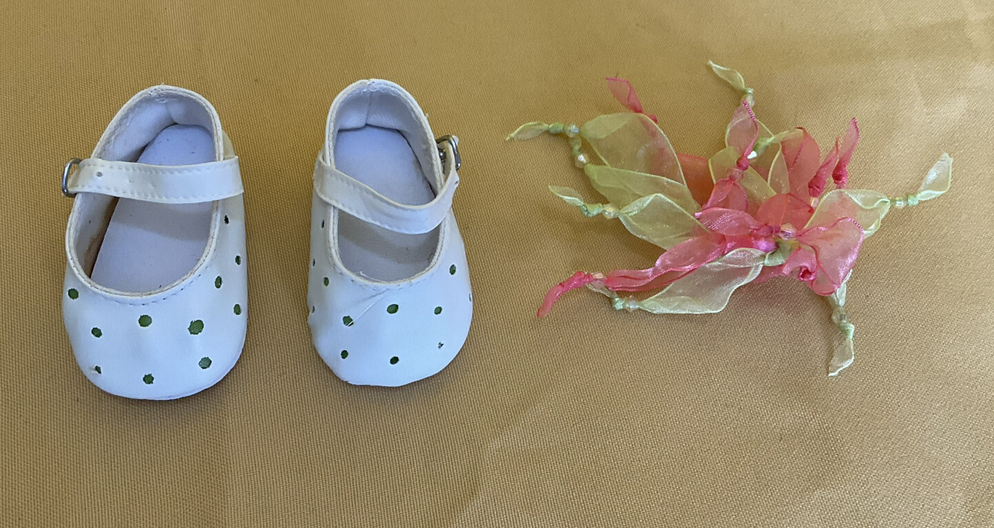 20&rdquo; ADORA Baby Dress Clothes Shoes - Cutie Pie Baby Cakes Pink Green DOLL OUTFIT