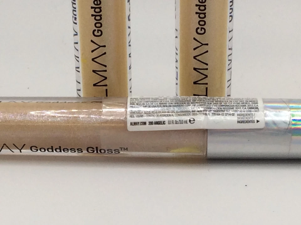 Almay Goddess Lip Gloss #200 ANGELIC New Sealed, LOT OF 3 - Image 2 of 2