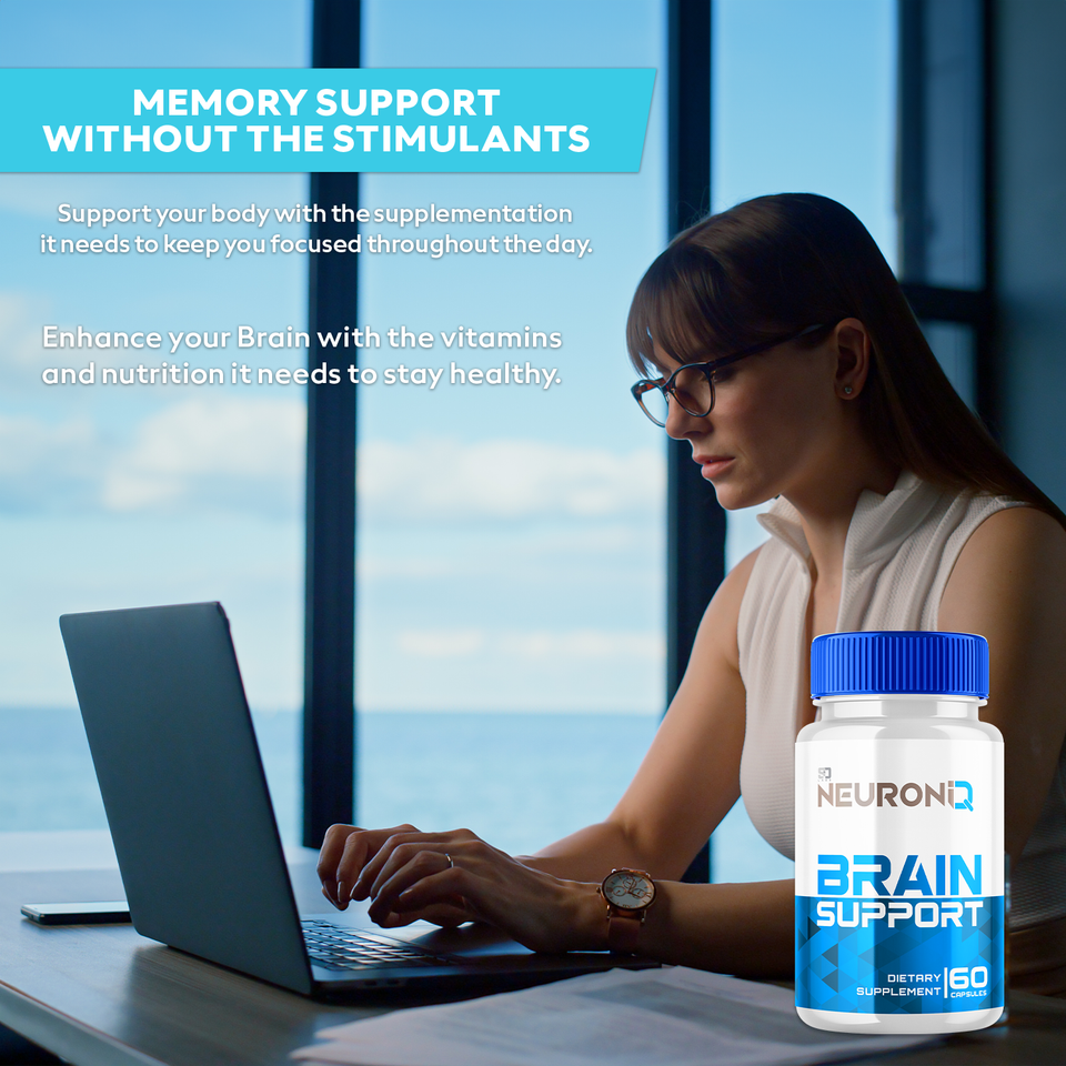 (1 Pack) Neuron IQ Pills - Brain Health & Cognitive Support Supplement ...