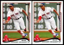 2014 Topps Series 1 Xander Bogaerts #133 Rookie Card Lot of 2 Boston Red Sox