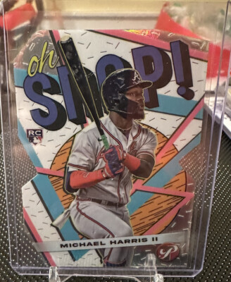 Michael Harris II 2023 Topps Pristine Rookie RC Oh Snap Braves