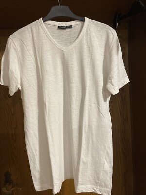 Herren, T-Shirt, Größe M. In weiß