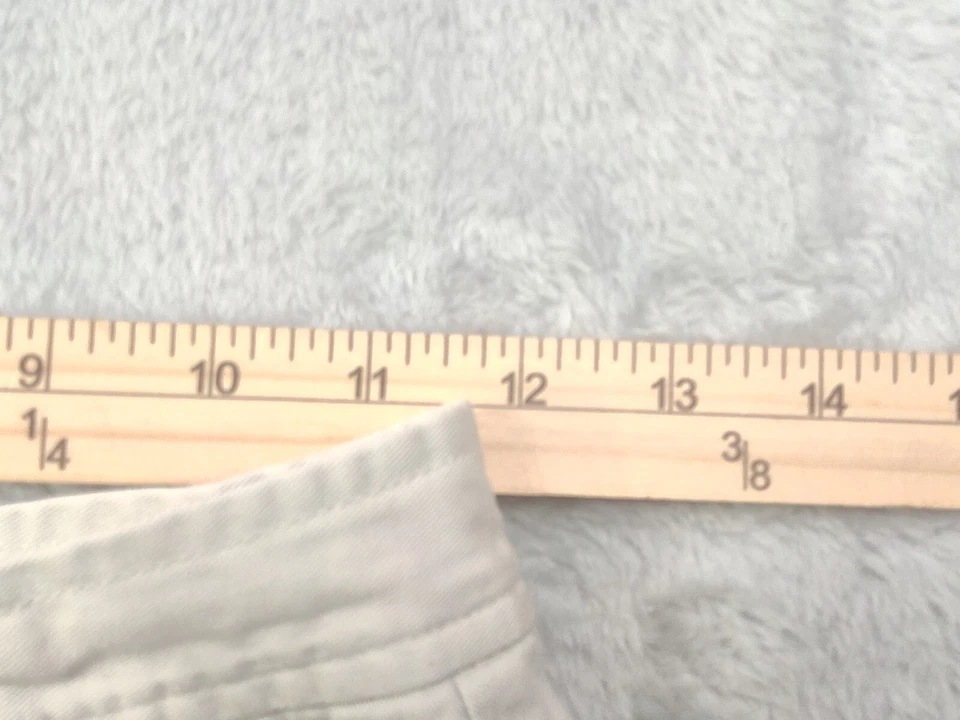 Pantalones Cortos de Carga IZOD Chinos Talla 12 Caqui Cargo Shorts Chinos Foto 4 de 4