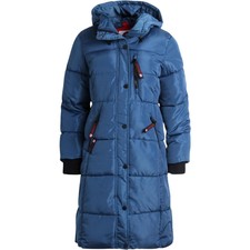 Canada Weather Gear Womens Olcw895ec Blue Quilted Puffer Jacket Coat S Bhfo 2428