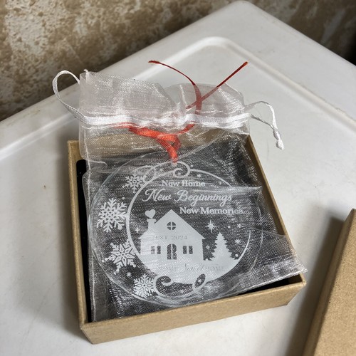2024 New Home Christmas Ornament Glass - Picture 4 of 6