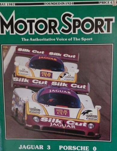 Motor Sport 1987, May: Prost wins Brazil, Silk Cut Jags take hat-trick - Photo 1/4