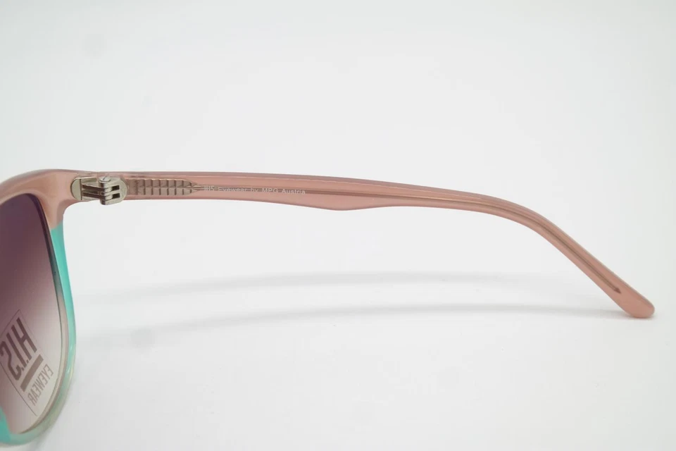 Gafas De Sol H.I.S HS319 Marrón Verde Ovaladas Nuevas - Imagen 4 de 4