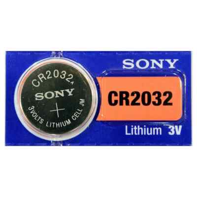Sony CR2032 3V Lithium-Knopfzellenbatterie 1er 2er 5er