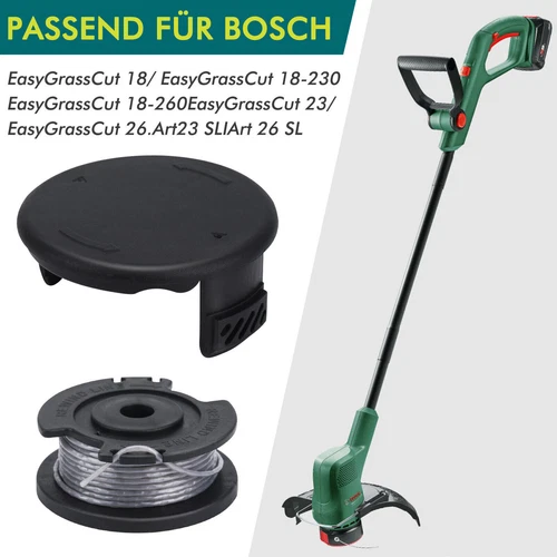 Faden Spulenabdeckung Für Bosch Akku Rasentrimmer EasyGrassCut 26/18 F016800385 - Bild 11 von 18