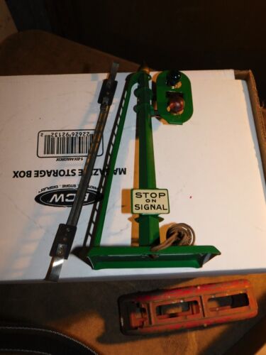 American Flyer Model 2218 Electric Lighted Automatic Block Signal NIB Standard - Picture 3 of 6