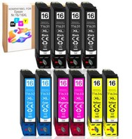 10Er Multipack FüR Epson WF2010 WF2510 WF2520 WF2530