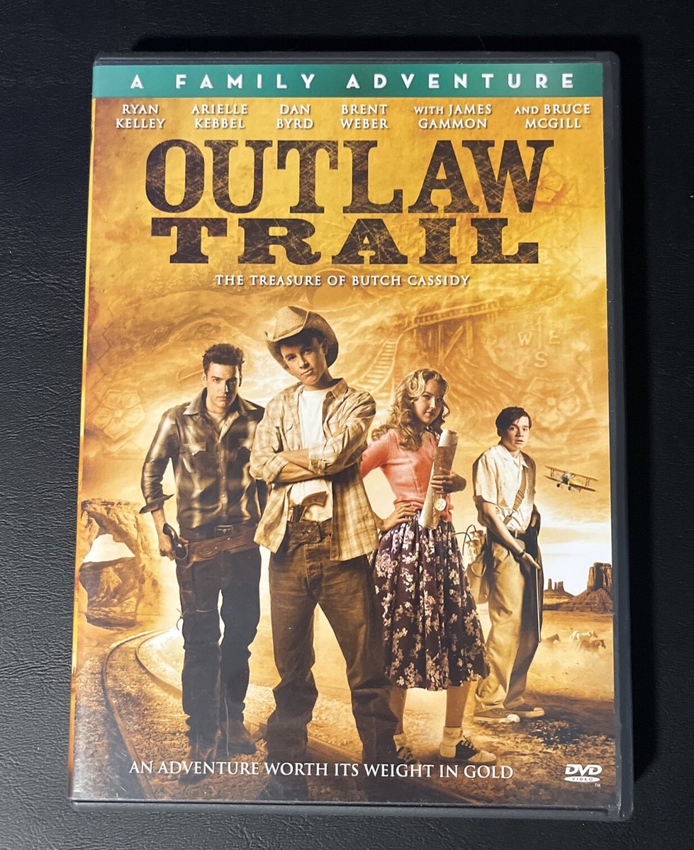 Outlaw Trail: The Treasure of Butch Cassidy DVD Very Good