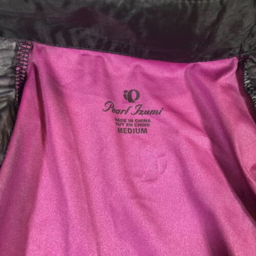 pearl izumi thin jacket women's M purple acitve bike running walking - Picture 10 of 17