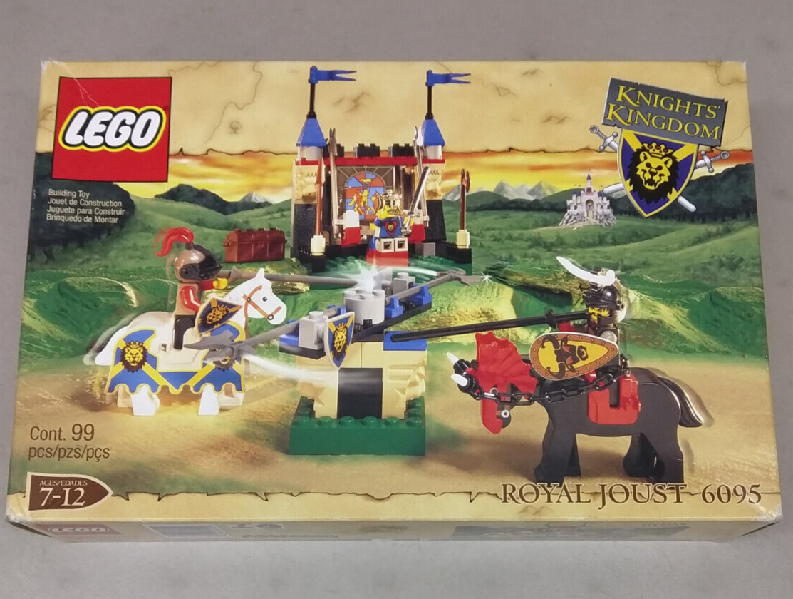 LEGO Knights' Kingdom 6095 Royal Joust NEW! Castle Horse King Leo