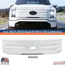 Oxford White Front Lightning Bumper Grille Fits For Ford F150 F-150 2022-2025