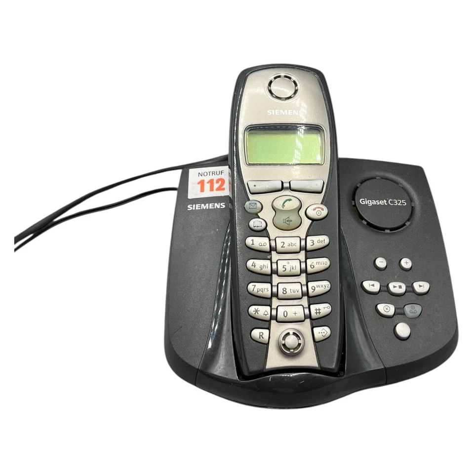 Siemens Gigaset C325 C32 Festnetztelefon Mobilteil Anrufbeantworter AB Basis Lad - Bild 2 von 4