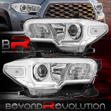 For 2016-2023 Tacoma TRD Pro Clear Projector Headlight Signal Lamp Pair LH & RH