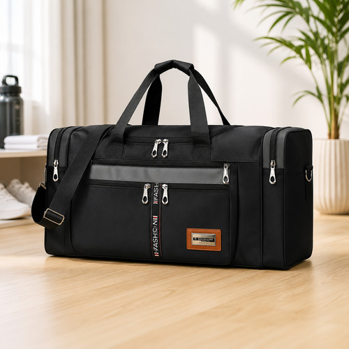 60L Large Gym Duffle Bag Waterproof Travel Holdall Weekend Overnight Luggage