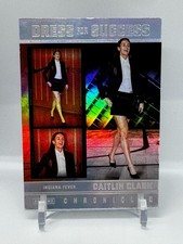CAITLIN CLARK 2025 PANINI CHRONICLED DRESS FOR SUCCESS - HOLO #64 SP FEVER