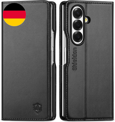 SHIELDON Lederhülle Kompatibel Mit Galaxy Z Fold 7 8,0'', Handyhülle [Rindsleder]