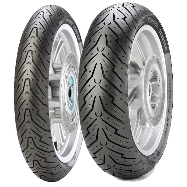 TYRE PAIR PIRELLI 120/70-13 53P + 130/70-16 61S ANGEL SCOOTER