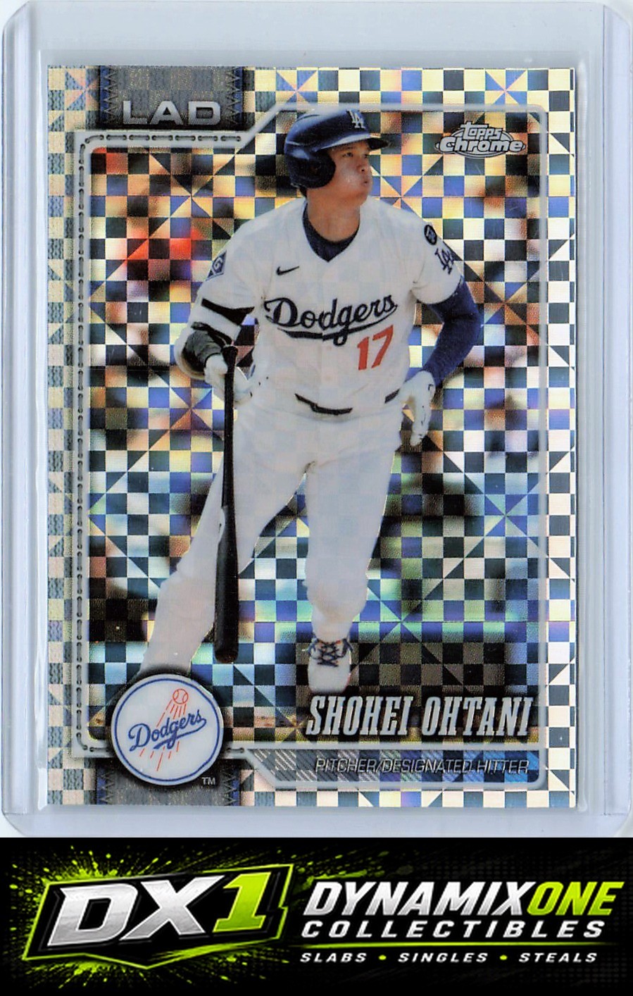 Shohei Ohtani 2026 Topps Chrome #1 X-Fractors Los Angeles Dodgers