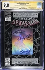 Amazing Spider-man 365 Cgc 9.8 Signed Mark Bagley Rick Leonardi David Michelinie