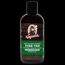 Dr. Squatch Men's Natural Shampoo PINE TAR - 8oz - Sulfate  Paraben Free